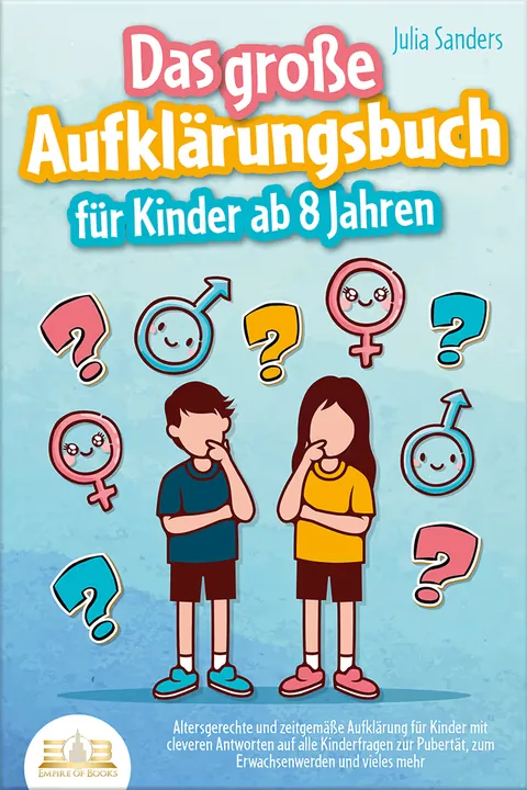 Buchcover: Das große Aufklärungsbuch für Kinder ab 8 Jahren