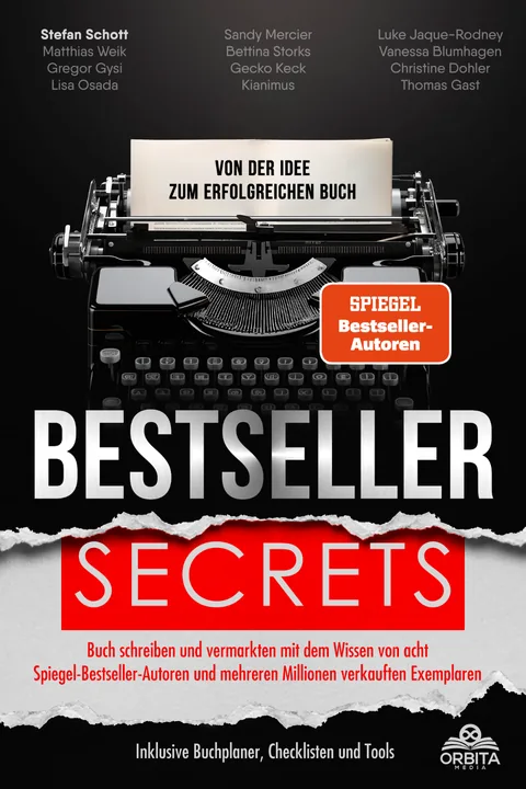 Buchcover: Bestseller Secrets - Von der Idee zum erfolgreichen Buch
