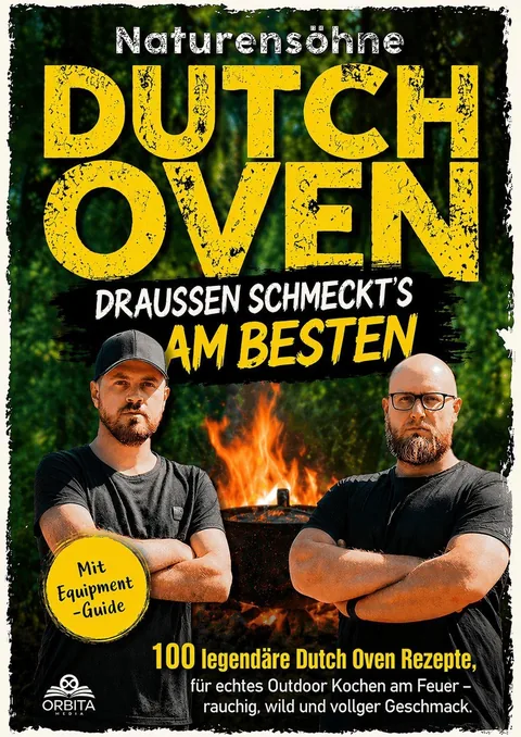 Buchcover: Dutch Oven Rezeptbuch – Draußen schmeckt’s am besten