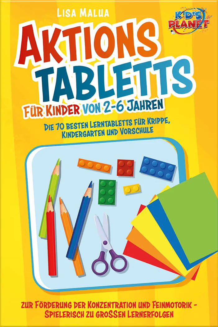 Buchcover: Aktionstabletts für Kinder von 2-6 Jahren